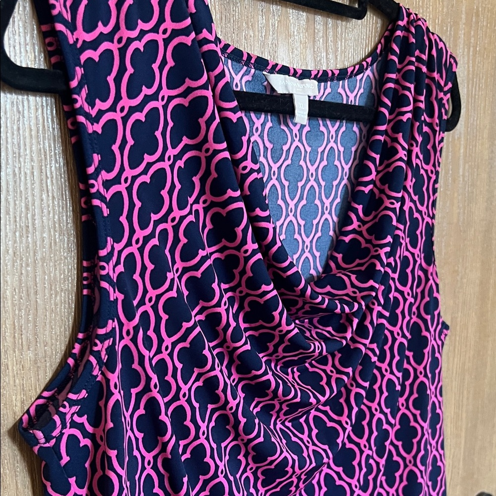 Banana Republic Geometric Patterned Sleeveless To… - image 4